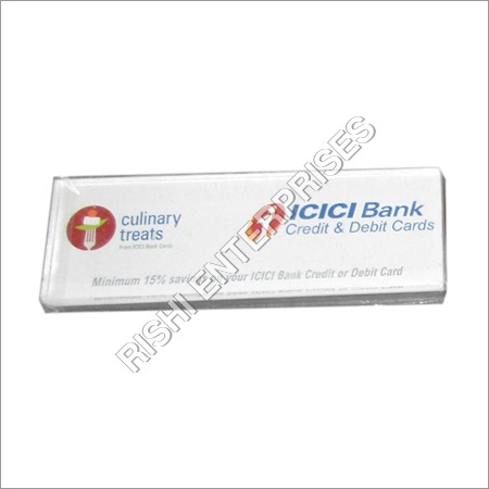 कस्टमाइज़ एक्रिलिक पेपर वेट