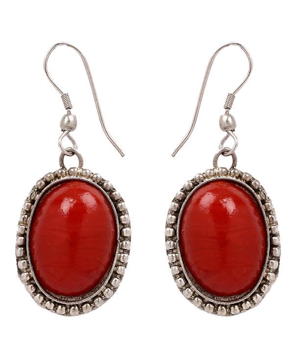 Red Statement Necklace Set 255