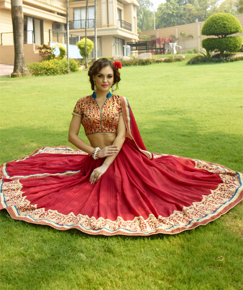 Georgette Fancy Saree