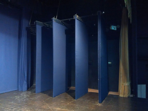 Stage Curtain Wings Backdrop