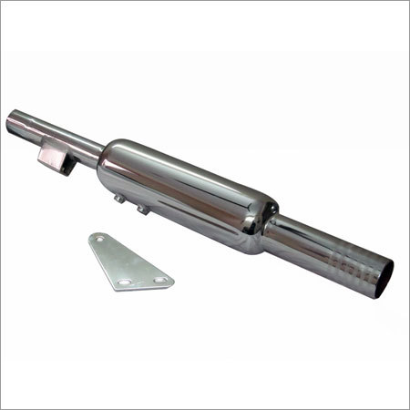 Royal Enfield Mini Punjab Silencer - Aluminum & Stainless Steel | Rugged Build, High Impact Resistance, Rust-Proof, 6 Month Warranty