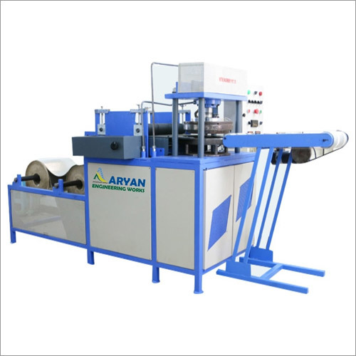 Hydraulic Paper Plate Machine - Metal, 75x21x40 Inch, 5-16 Inch Die Size | High Output, Durable, Efficient, Low Maintenance