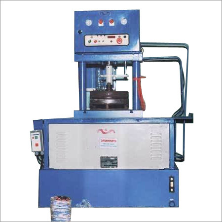 Hydraulic Single Die Paper Plate Machine - Steel, Hydraulic Power | High Speed, Low Maintenance, Quiet Operation, Robust Build, 1 Year Warranty