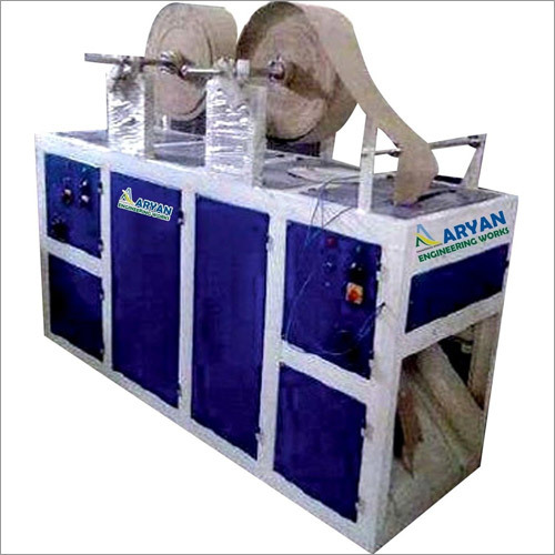 Fully Automatic Double Die Paper Plate/Dona Machine - Blue, 75x21x35 Inch, 4-7 Inch Die | High Output, Durable, Low Maintenance