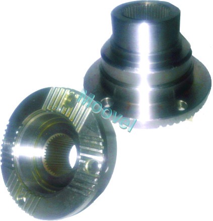 Pinion Coupling Flange - Stainless Steel, Size 15-30 mm, Silver Color | Rigid Type, Weighs Between 200-500 Grams