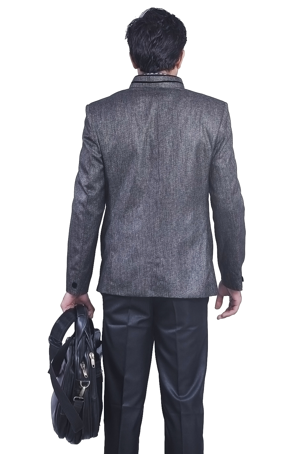 Kcoy Blazer - Cotton Fabric, Ethnic Style, Grey Color | Ideal For Men