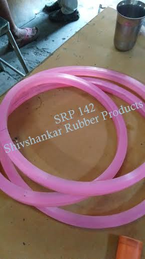 Silicon Y Seal - Rubber Material, Round Shape, Pink Color | Commercial Use Applications