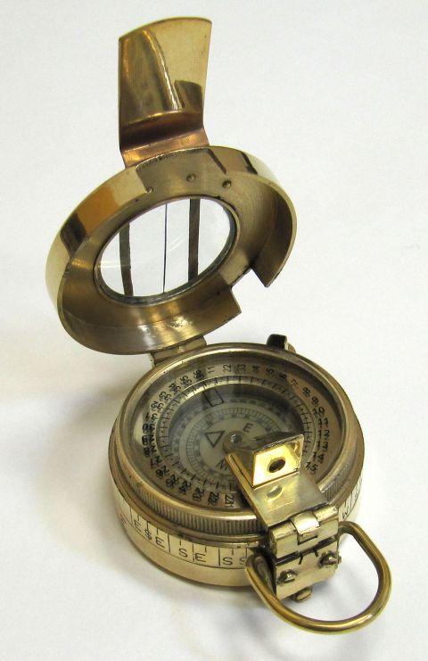 British prismatic compass
