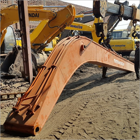 एक्सावेटर के लिए ऑरेंज लॉन्ग बूम कोमात्सु पीसी-200/जेसीबी जेएस-210