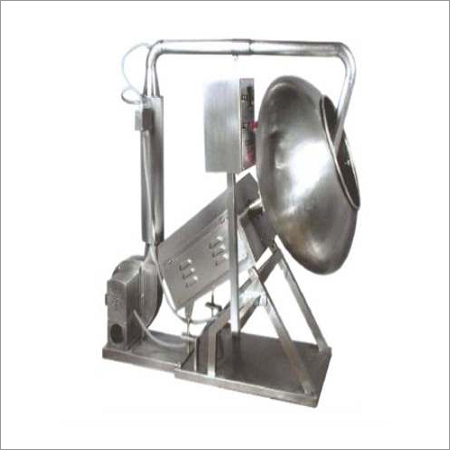 Coating Pan - Stainless Steel 304/316 or 316L, Heavy Duty with Variable Frequency Drive Capability, Mirror Polished Interior and Exterior, Enhanced Discharge Chute Design