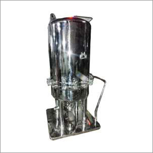 Filter Press - Stainless Steel, Fixed Volume Batch Pressure Filtration System | Complete Cake Removal, Backwash Facility, Enclosed Design for Toxic Liquids