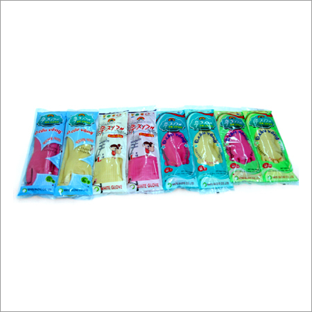 Customized Wrinkle Rubber Gloves