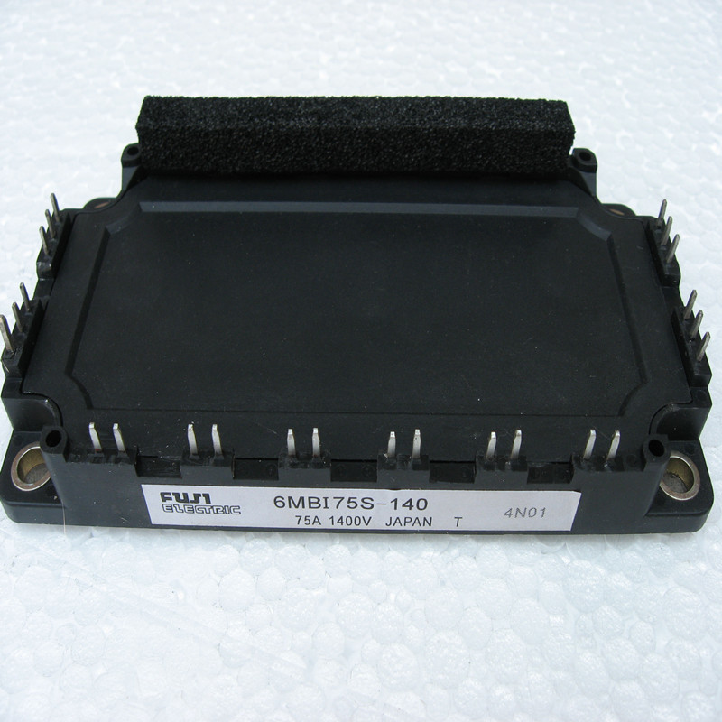 Fuji Power Transistor - 254x127x254 Mm, Black | Igbt Semiconductor, Low Saturation Voltage, High Switching Speed, Over Current Limiting Function