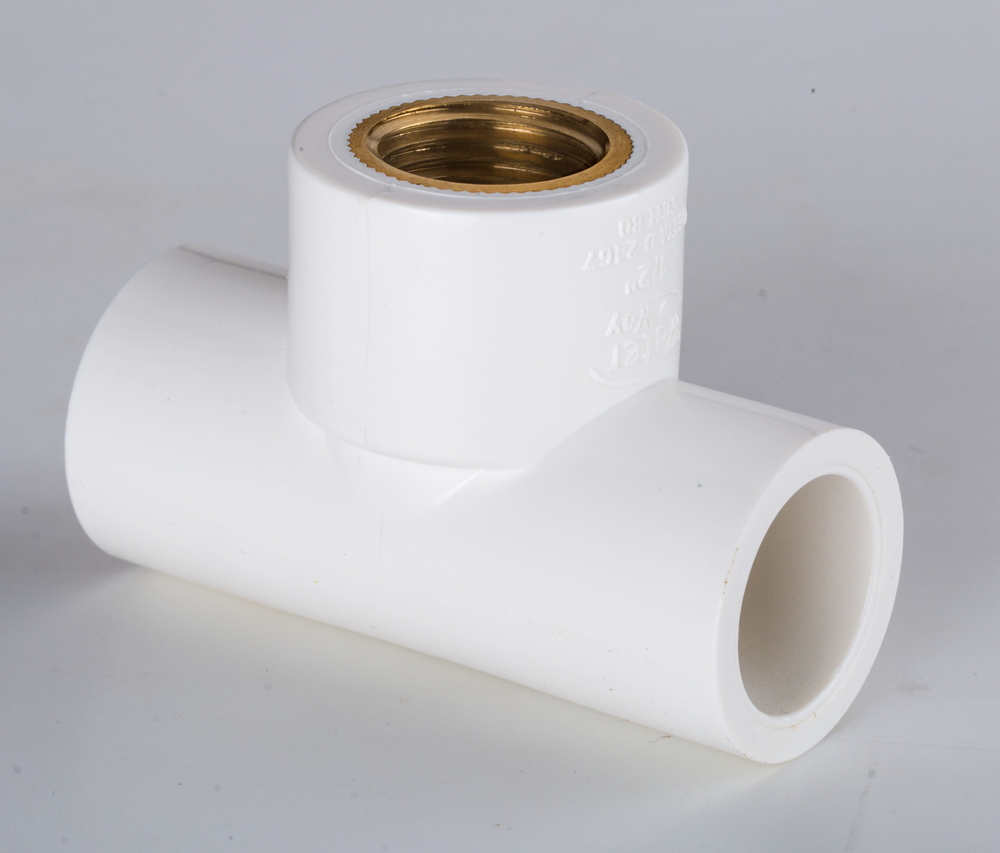 uPVC Brass Tee