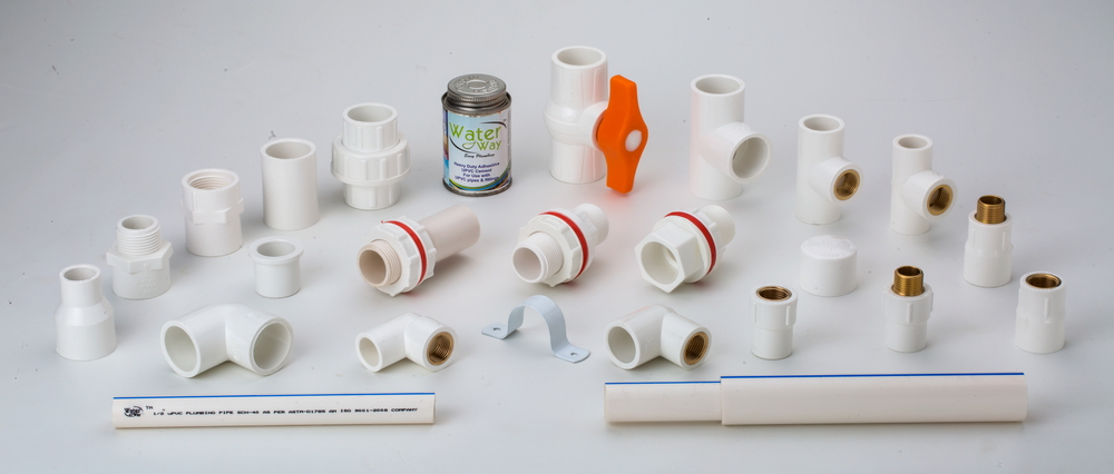 uPVC प्लम्बिंग पाइप फिटिंग्स और सॉल्वेंट