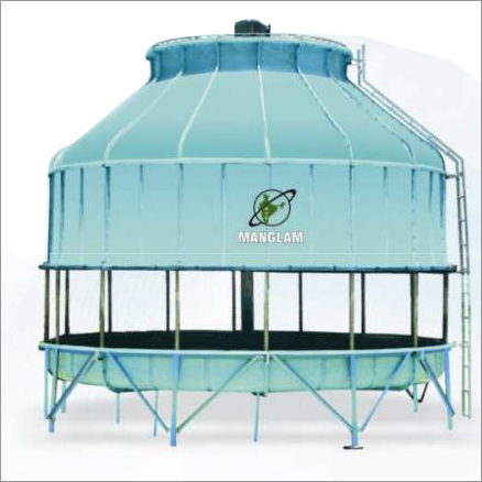 Round FRP Cooling Tower - High-Efficiency Fiber Reinforced Polymer Design | Ideal for Industrial Heat Dissipation