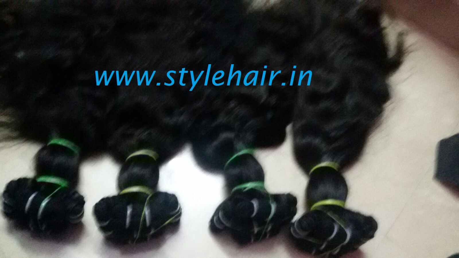 Weft Hair - Human Hair, Various Lengths, Black | Adds Volume, Natural Look, Versatile Styles, Durable, Easy To Dye