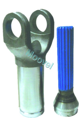 Sleeve Yoke & Teeth Set - Mild Steel, 500-2000 Grams Weight | Polished Silver Finish