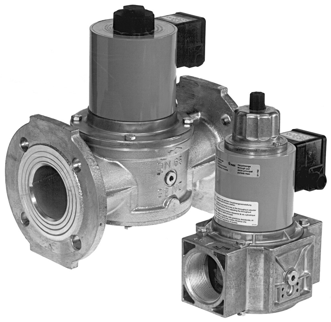 Dungs Valves - Color: Silver