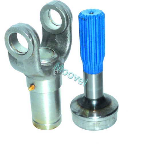 Silver Sleeve Yoke & Teeth Set