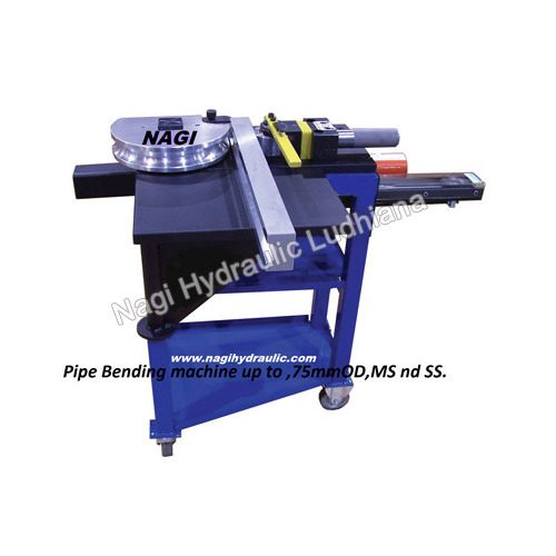Pipe Bending Machine - 300-400 Kg Weight, Painted Surface Treatment | Semi Automatic Operation, Electric Power Source