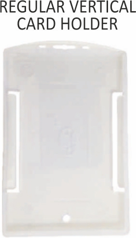 REGULAR VERTICAL CARD HOLDER