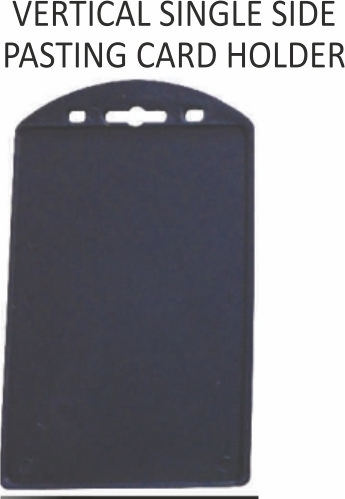 VERTICAL SINGLE SODE PASTING CARD HOLDER