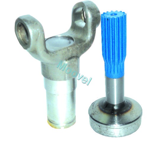 Silver And Black Sleeve Yoke & Teeth Set