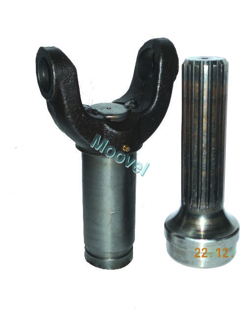 सिल्वर एंड ब्लैक योक एंड टीथ सेट