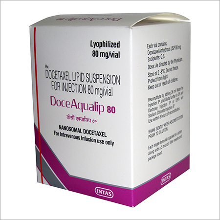 Docetaxel Lipid Suspension