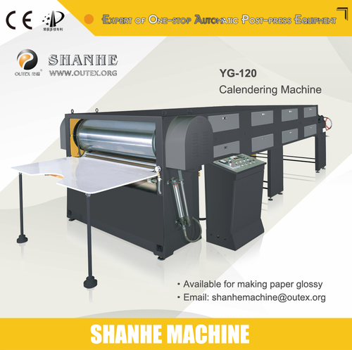 Semi Auto Calendering Machine