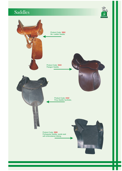 घोड़े की चमड़े की saddle