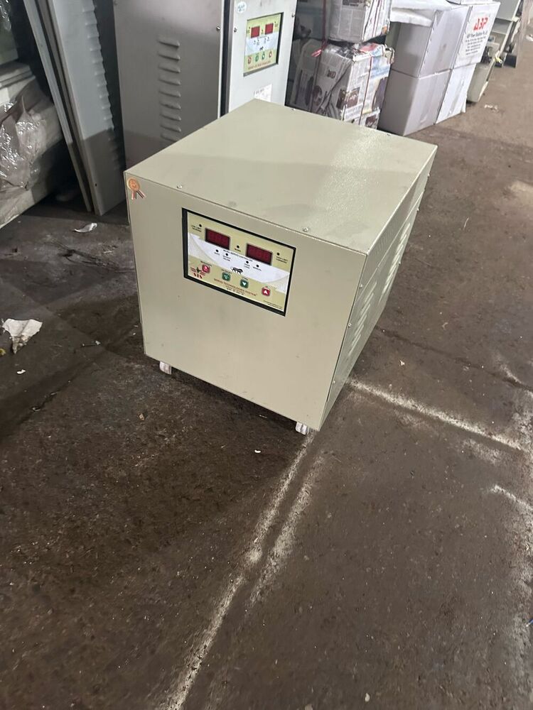 5 Kva Single Phase Digital Servo Voltage Stabilizer - Ambient Temperature: 0A C To 45A C Celsius (Oc)
