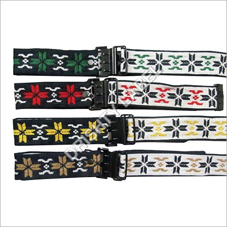 डिजाइनर जैक्वार्ड बेल्ट
