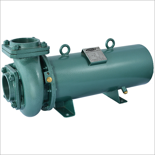 Double Body Openwell Submersible Pumpset - Color: Green