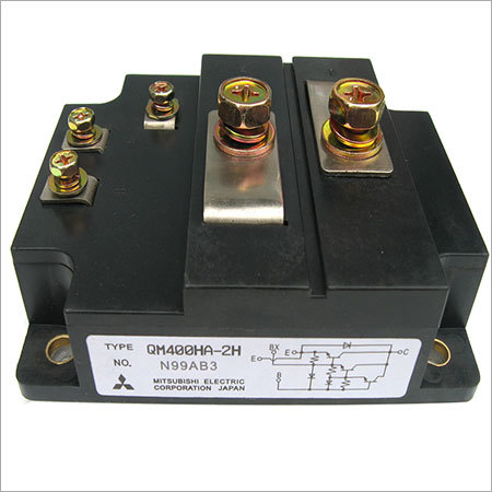 Qm400ha-2h Igbt Power Semiconductor Device - Low Saturation Voltage, Over Current Limiting Function (3x Rated Current), High Frequency Operation For Ac Drives, Ups & Welding Applications