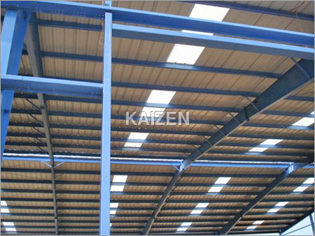 प्राकृतिक प्रकाश के साथ रुफ शीट