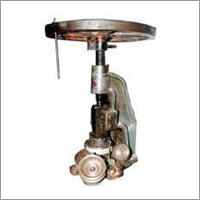 Hand Press Thali Machine - Color: Silver