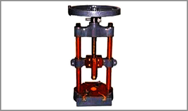 Hand Press Machine - Color: Red