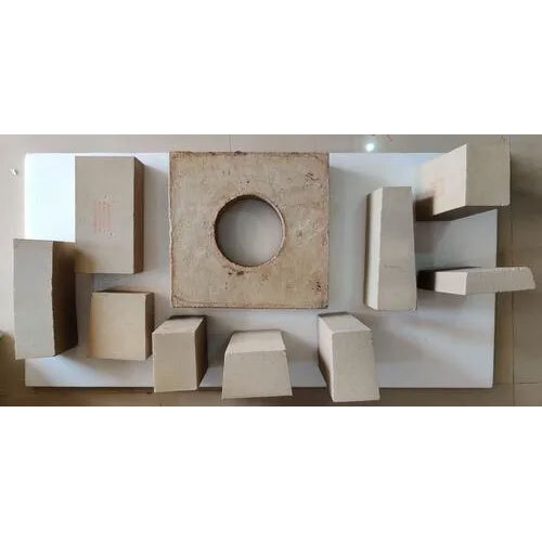 क्रीम अनुकूलित आकार की ईंटें