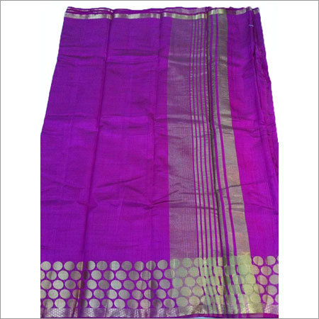 तसर डॉटेड सिल्क साड़ियाँ