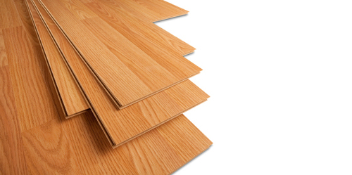Laminate wooden floor