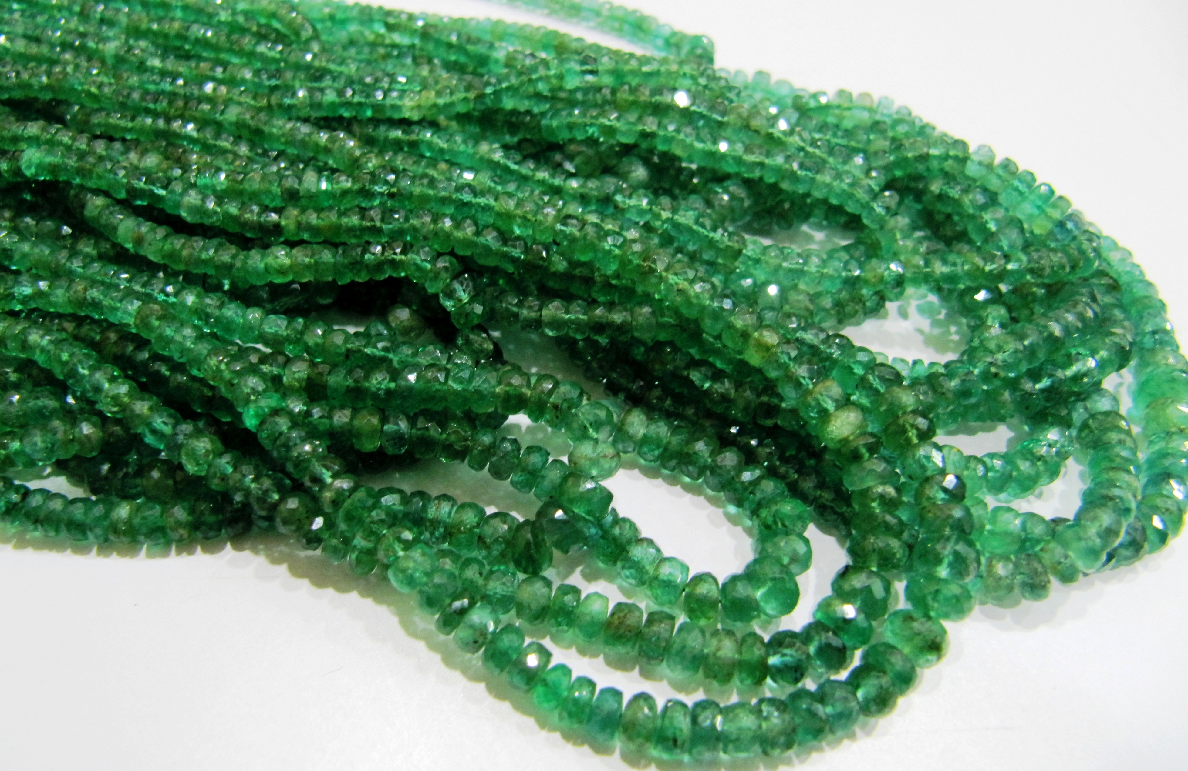 Green Emerald Beads