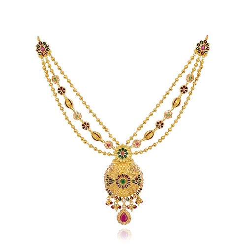 फैंसी जेमस्टोन डायमंड पेंडेंट