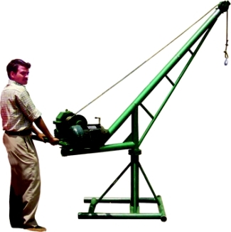 Portable Hoist - Lightweight Aluminum Frame, High Lifting Capacity For Efficient Material Handling