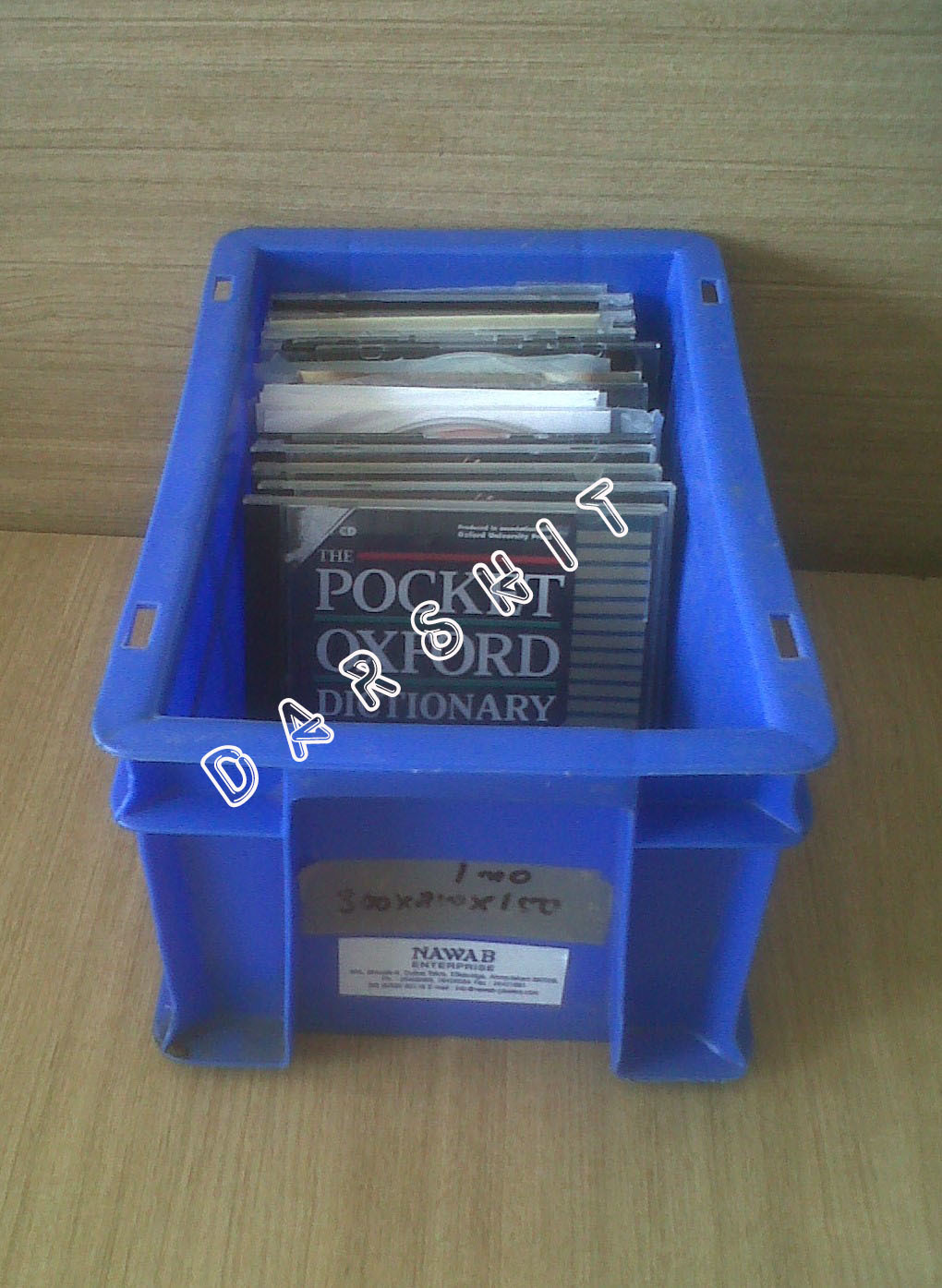 Blue Supreme Completely Closed With Handle Crates