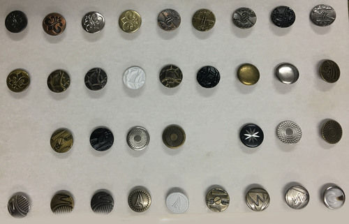 Metal Jeans Button