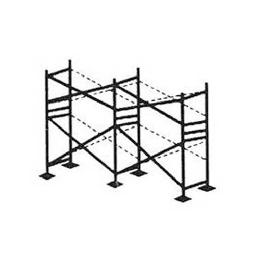 H Frame Scaffolding - High-strength Steel, Versatile Dimensions | Perfect For Exhibition Setups, Interior Refurbishing, And Structural Applications