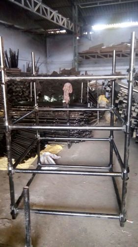 Cuplock Scaffold Tower - Steel Construction, 2.9mm Thickness | ISI Mark Approved, Movable with Wheels, Versatile for Height Work