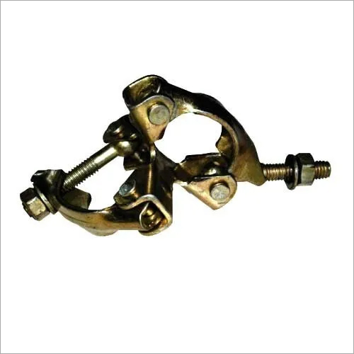Sheet Metal Fix Coupler - 4mm Pressed Steel, 48.3mm x 48.3mm O.D., 40mm NB Tube Connection, Electroplated Zinc, Rigid and Durable Design